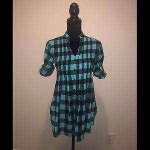 Plaid Checkered Dress or Top